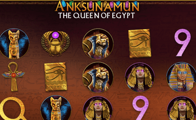 Read more about the article Anksunamun the queen of Egypt Slot Machine