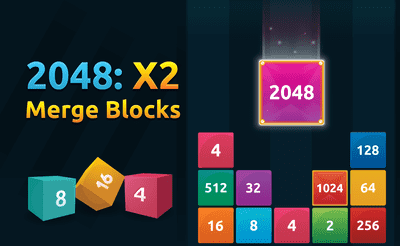 Read more about the article 2048 X2 Merge Blocks